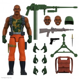 G.I. JOE ULTIMATES ROADBLOCK ACTION FIGURE SUPER7