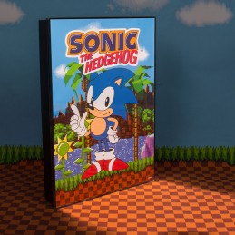 FIZZ CREATIONS SONIC THE HEDGEHOG POSTER LIGHT