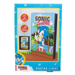 FIZZ CREATIONS SONIC THE HEDGEHOG POSTER LIGHT