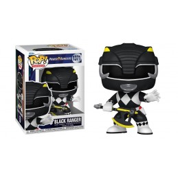 FUNKO POP! POWER RANGERS BLACK RANGER BOBBLE HEAD FIGURE FUNKO