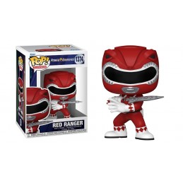 FUNKO POP! POWER RANGERS RED RANGER BOBBLE HEAD FIGURE FUNKO