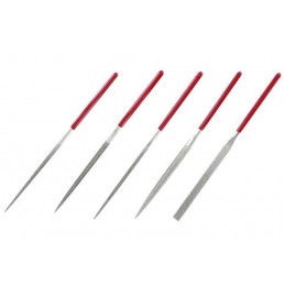 DIAMOND NEEDLE FILE SET 5X LIME DIAMANTATE VALLEJO