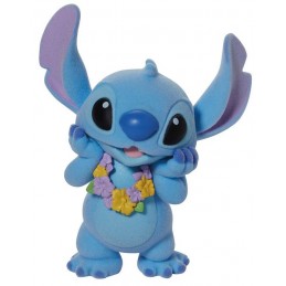 LILO AND STITCH FLOCKED STITCH STATUA FIGURE ENESCO