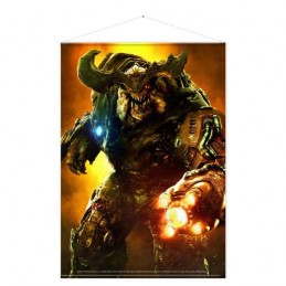 DOOM CYBER DEMON WALLSCROLL POSTER 100 X 77 CM GAYA ENTERTAINMENT