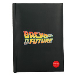 BACK TO THE FUTURE LOGO LIGHT UP NOTEBOOK - TACCUINO LUMINOSO 15X24CM SD TOYS