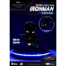 INFINITY SAGA IRON MAN STEALTH MODE FLOATING FIGURE STATUA BEAST KINGDOM