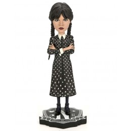 WEDNESDAY ADDAMS HEADKNOCKER BOBBLE HEAD FIGURE NECA