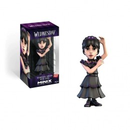 WEDNESDAY MERCOLEDI ADDAMS BALL DRESS MINIX COLLECTIBLE FIGURINE FIGURE NOBLE COLLECTIONS