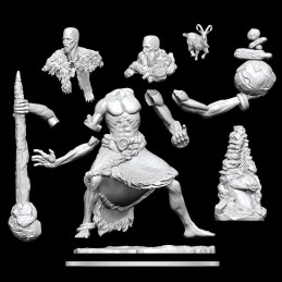 WIZKIDS DUNGEONS AND DRAGONS FRAMEWORKS STONE GIANT MODEL KIT MINIATURE FIGURE