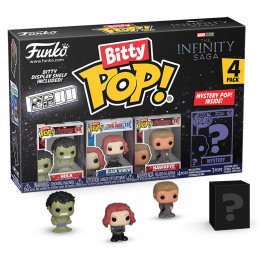 FUNKO FUNKO BITTY POP! MARVEL THE INFINITY SAGA 4 PACK HULK VINYL MINI FIGURE