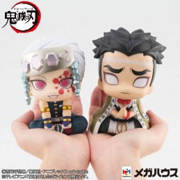 LOOK UP DEMON SLAYER GYOMEI E UZUI LIMITED VER MINI FIGURES MEGAHOUSE