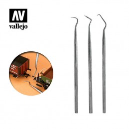 STAINLESS STEEL PROBES SET 3X SONDE VALLEJO