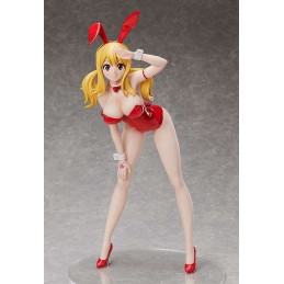 FAIRY TAIL LUCY BARE LEG BUNNY 1/4 STATUA FIGURE FREEING