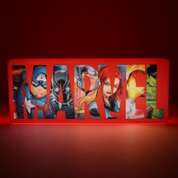 MARVEL AVENGERS LOGO LAMPADA DA TAVOLO PALADONE PRODUCTS