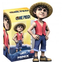 NOBLE COLLECTIONS ONE PIECE NETFLIX LUFFY MINIX COLLECTIBLE FIGURINE FIGURE