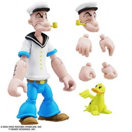 POPEYE CLASSICS WAVE 3 POPEYE WHITE SHIRT ACTION FIGURE BOSS FIGHT STUDIO