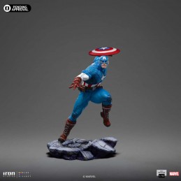 IRON STUDIOS INFINITY GAUNTLET MARVEL COMICS CAPTAIN AMERICA STATUE ART SCALE 1/10 FIGURE