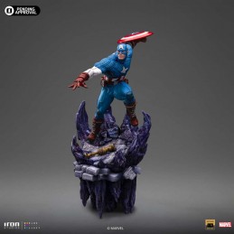 IRON STUDIOS INFINITY GAUNTLET MARVEL COMICS CAPTAIN AMERICA STATUE ART SCALE DELUXE 1/10 FIGURE