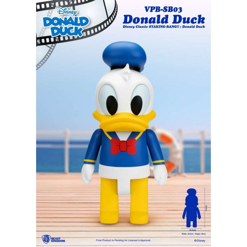 DISNEY CLASSIC SYAKING-BANG DONALD DUCK BANK SALVADANAIO BEAST KINGDOM