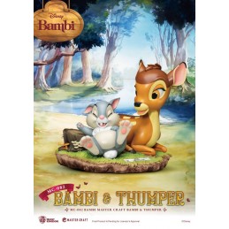 BAMBI AND THUMPER MASTER CRAFT STATUA RESINA FIGURE BEAST KINGDOM