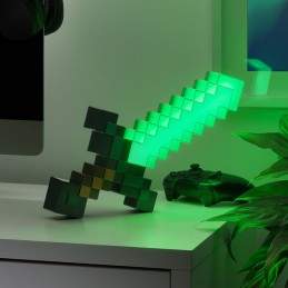 PALADONE PRODUCTS MINECRAFT 3D LAMP DIAMOND SWORD LIGHT REPLICA