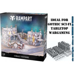 ARCHON STUDIO RAMPART MODULAR TERRAIN COBALT FOUNDRY SCENARY SET