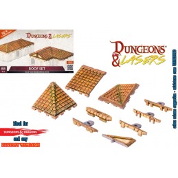 ARCHON STUDIO DUNGEONS AND LASERS ROOF SET SCENARY SET