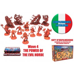 ARCHON STUDIO MASTERS OF THE UNIVERSE BATTLEGROUND WAVE 4 THE POWER OF THE EVIL HORDE EXPANSION ITALIAN