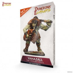 DUNGEONS AND LASERS YAHAZALL THE HUNGRY TROLL XL MINIATURA FIGURE ARCHON STUDIO