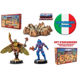 MASTERS OF THE UNIVERSE BATTLEGROUND WAVE 3 MOTU FACTION ESPANSIONE IN ITALIANO ARCHON STUDIO