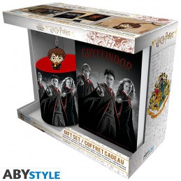 ABYSTYLE HARRY POTTER GRYFFINDOR GIFT SET MUG KEYRING AND NOTEBOOK