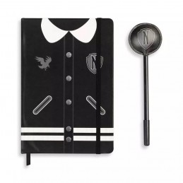 WEDNESDAY NEVERMORE UNIFORM DIARIO E PENNA SET KARACTERMANIA