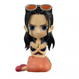 ONE PIECE NICO ROBIN MONEY BANK SALVADANAIO FIGURE PLASTOY