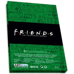 FRIENDS CENTRAL PERK GIFT SET BICCHIERE SPILLA E TACCUINO ABYSTYLE