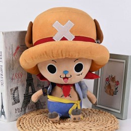 ONE PIECE CHOPPER X LUFFY 20CM PELUCHE FIGURE SAKAMI MERCHANDISE