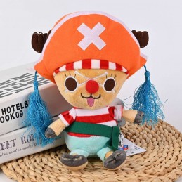 ONE PIECE CHOPPER X BUGGY 25CM PELUCHE FIGURE SAKAMI MERCHANDISE