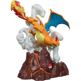 POKEMON SELECT CHARIZARD LIGHT FX STATUA FIGURE DIORAMA JAZWARES