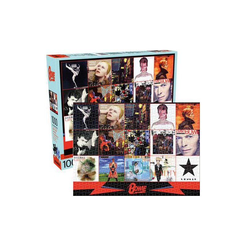 DAVID BOWIE ALBUMS 1000 PEZZI PUZZLE AQUARIUS ENT