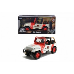 JADA TOYS JURASSIC PARK DIE CAST METAL JEEP WRANGLER 1/24 MODEL