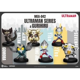 ULTRAMAN MEA-042 MINI EGG ATTACK ULTRAMAN SERIES E GURIHIRU SET 6X MINI FIGURE BEAST KINGDOM