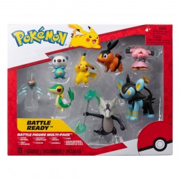 POKEMON BATTLE FIGURE MULTI-PACK BATTLE READY 8X MINIFIGURE JAZWARES