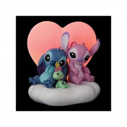 LILO AND STITCH - STITCH AND ANGEL SCENE LIGHT LAMPADA DISNEY