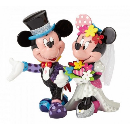 MICKEY E MINNIE SPOSI STATUA FIGURE