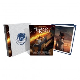 THE LEGEND OF KORRA BOOK ONE: AIR THE ART OF THE ANIMATED SERIES 2ND ED DELUXE ARTBOOK DARK HORSE