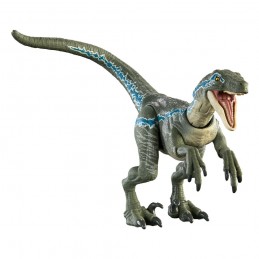 MATTEL JURASSIC PARK VELOCIRAPTOR BLUE HAMMOND COLLECTION ACTION FIGURE