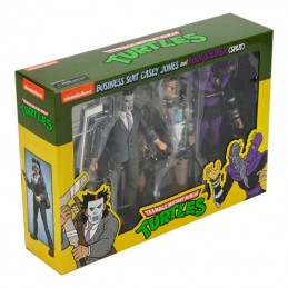 TEENAGE MUTANT NINJA TURTLES CASEY JONES & FOOT SOLDIER SPLIT ACTION FIGURE NECA