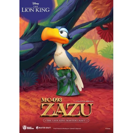 IL RE LEONE ZAZU MASTER CRAFT STATUA RESINA FIGURE