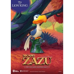 IL RE LEONE ZAZU MASTER CRAFT STATUA RESINA FIGURE BEAST KINGDOM