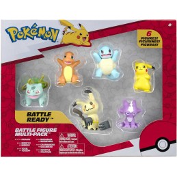 POKEMON BATTLE FIGURE MULTI-PACK BATTLE READY 6X MINIFIGURE JAZWARES