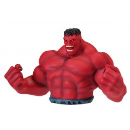 MARVEL COMICS RED HULK BUST BANK SALVADANAIO MONOGRAM